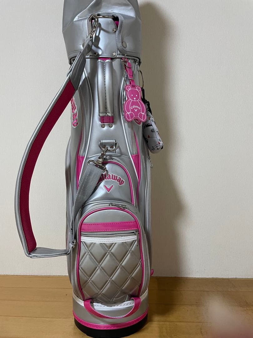 s*9様 Callaway ゴルフバッグ シルバー/ピンク