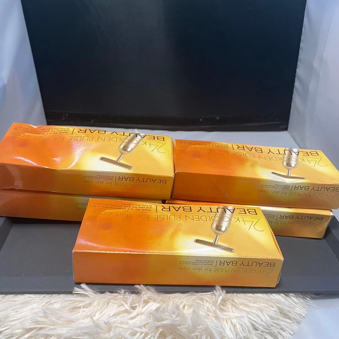 早い者勝ち新品未使用　24k純金電動美顔器ビューティバーまとめセット売り⁉️