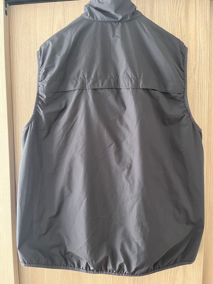 18年 patagonia 黒 ダウンベスト ナノパフ　リバーシブル