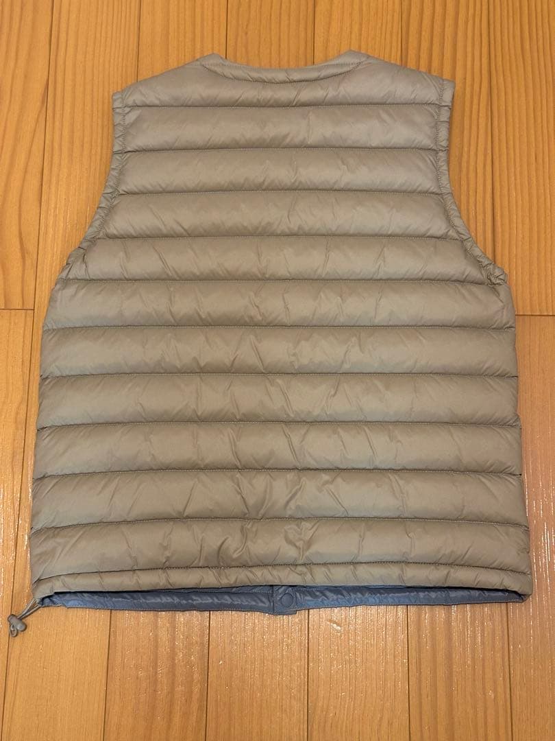 DANTON ダウンベスト　ベージュ