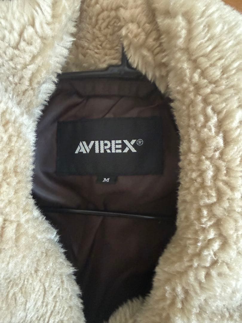 【お値下げ！】AVIREX レトロボアB-3トップガンジャケット（ベージュ）