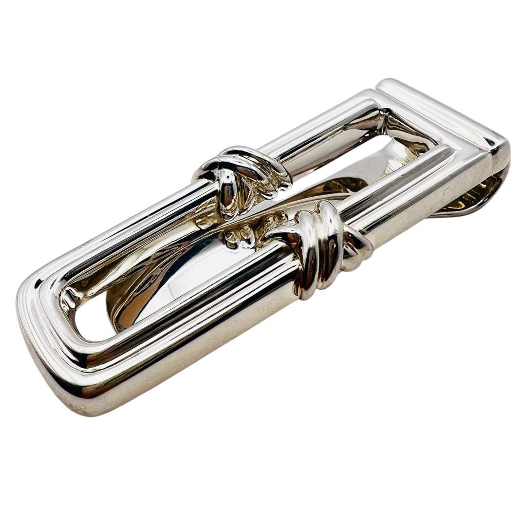 超美品✨ティファニー　シグネチャークロス　シルバー　マネークリップ