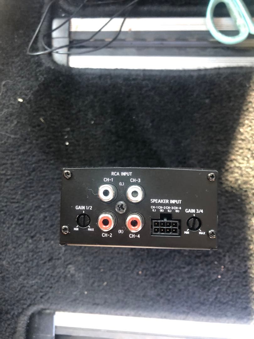 ALPINE KTP-600 4チャンネルパワーアンプ