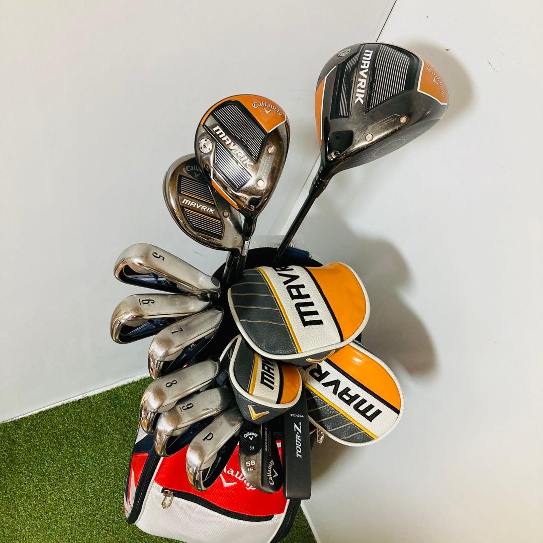 未使用バッグ キャロウェイ MAVRIK マーベリック メンズ ゴルフセット