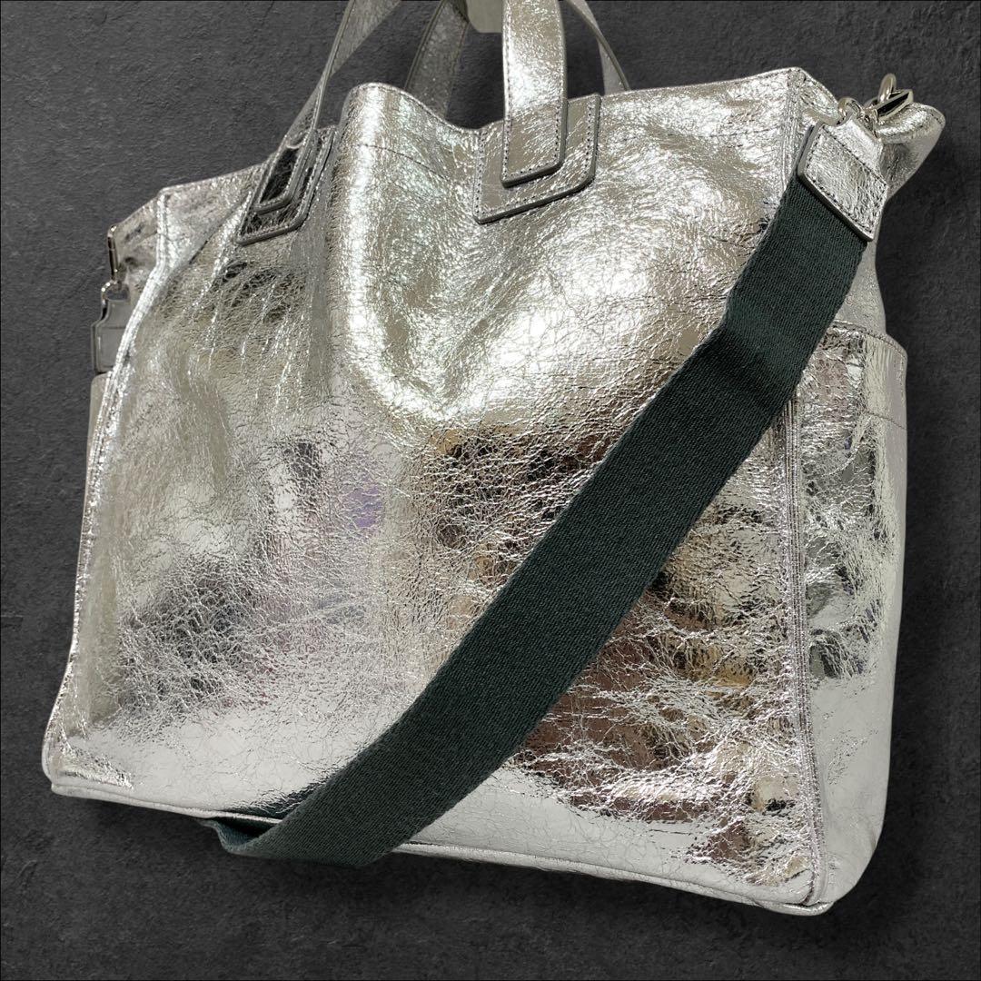 ear PAPILLONNER 仕切りポケットトートバッグ Lサイズ