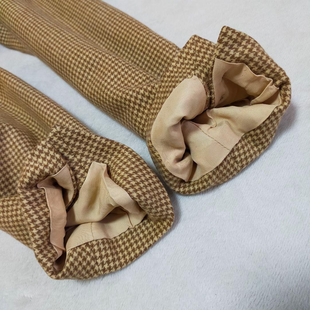 美品　イタリア製　Y.Akamine　千鳥格子柄　テーラードジャケット