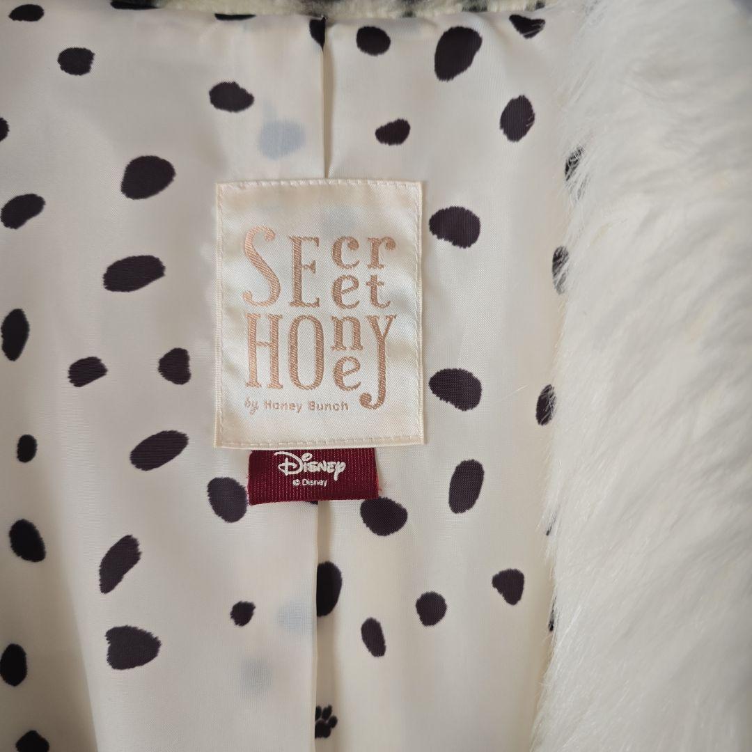 シークレットハニー クルエラ コート バッグ付き