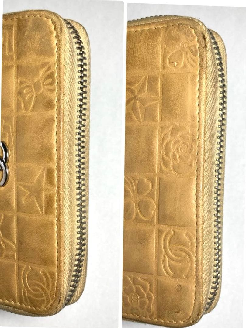 シャネル　アイコンライン　ココマーク　レザー　ケース　カードケース