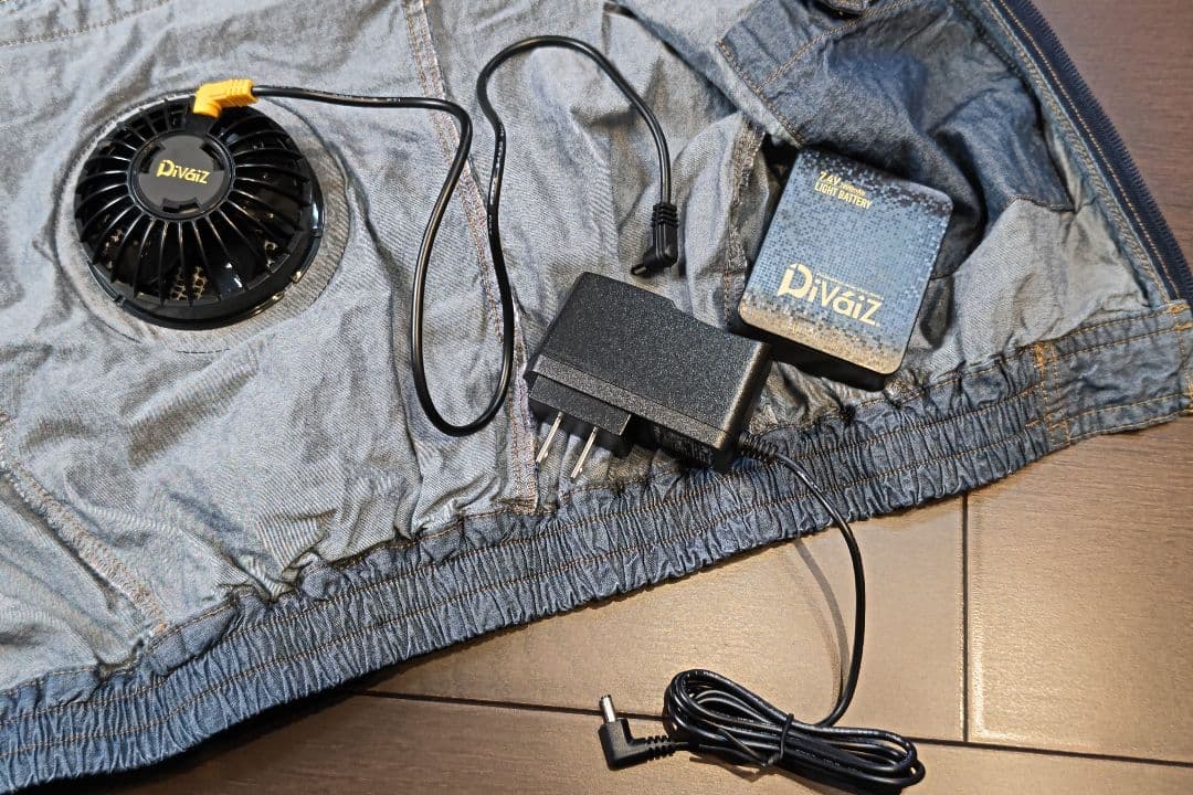 キッズ 130 空調ベスト ファン バッテリー 充電器付