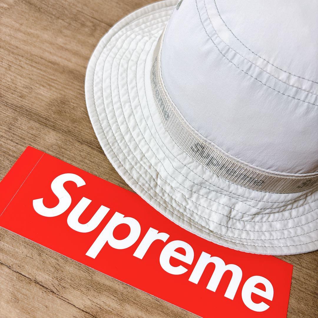 正規品　Supreme バケットハット　帽子 アイボリー　ホワイト　ハット