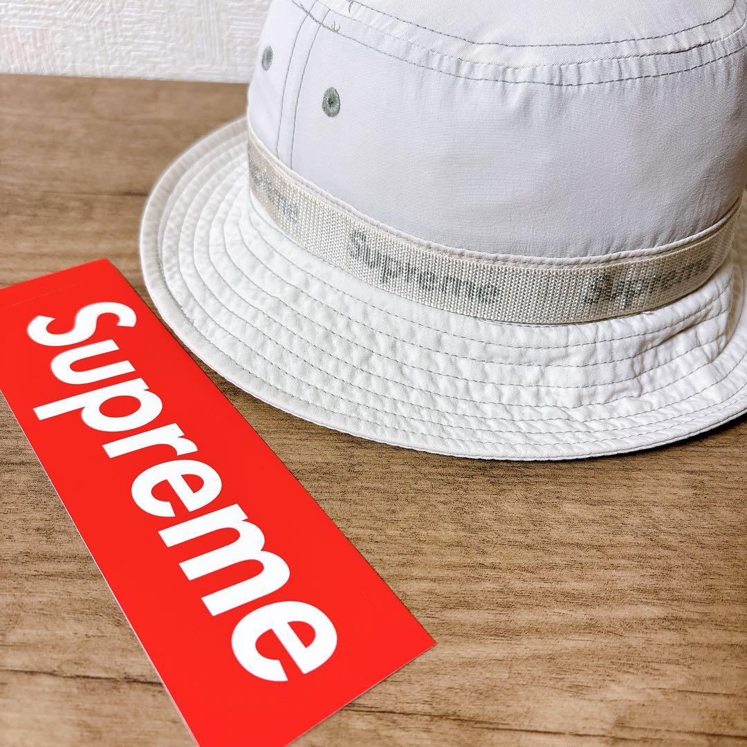 正規品　Supreme バケットハット　帽子 アイボリー　ホワイト　ハット