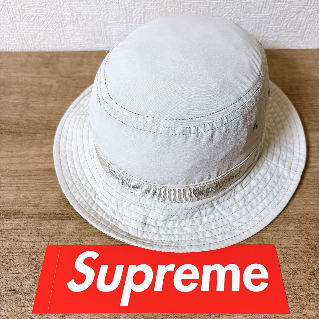 正規品　Supreme バケットハット　帽子 アイボリー　ホワイト　ハット