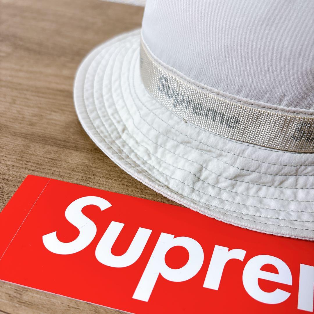 正規品　Supreme バケットハット　帽子 アイボリー　ホワイト　ハット