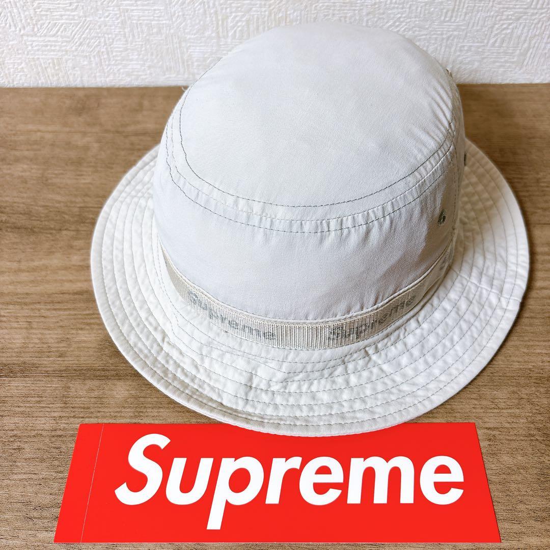 正規品　Supreme バケットハット　帽子 アイボリー　ホワイト　ハット
