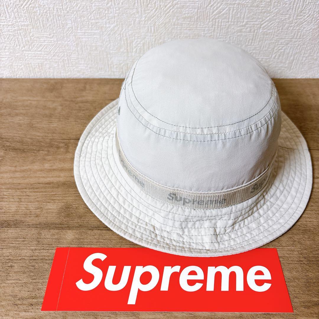 正規品　Supreme バケットハット　帽子 アイボリー　ホワイト　ハット