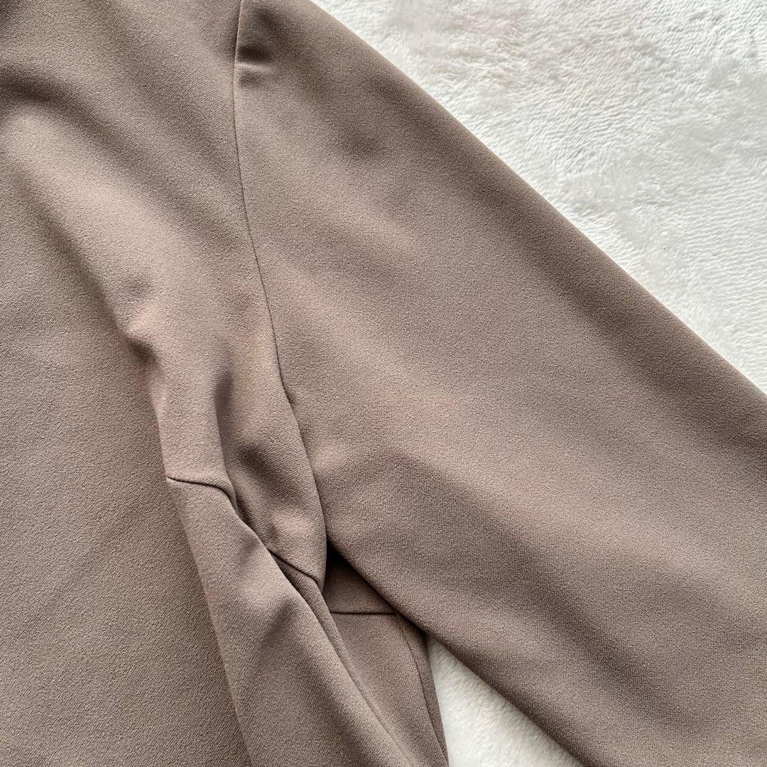 【美品】ローズティアラ　バックリボンフリルワンピース　大きいサイズ　46 洗える