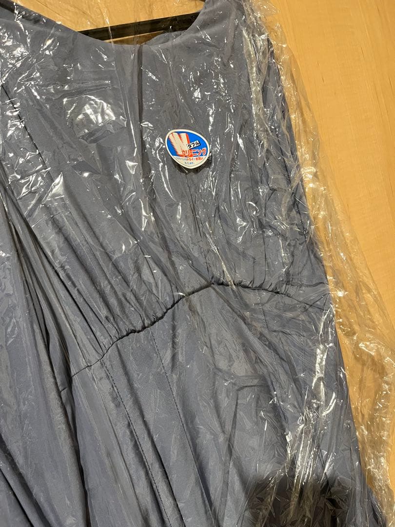 Rocco Tie Satin Dress - cloudMサイズ