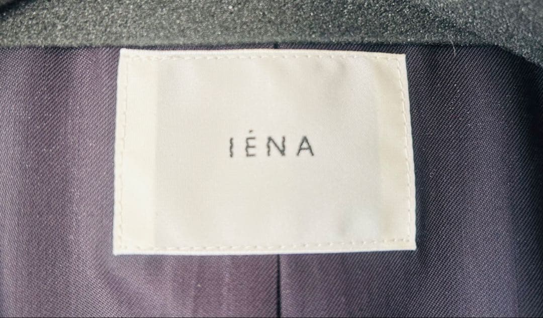 IÉNA ネイビー ダブルブレストジャケット38サイズ