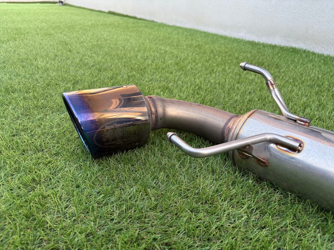 柿本改マフラー　アクセラスポーツ