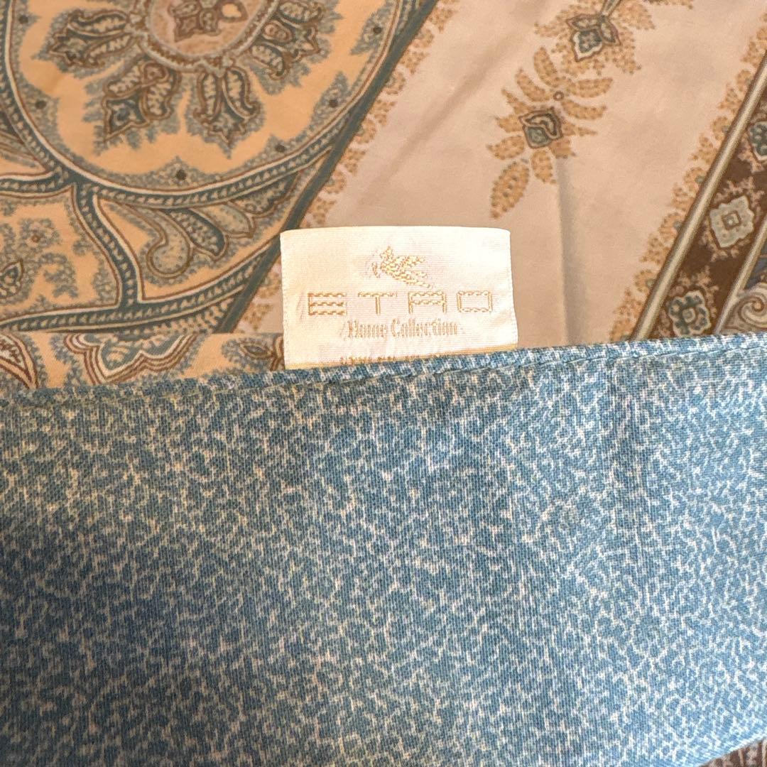エトロ　Etro コンフォーターケース　掛け布団カバー　ダブル　未使用