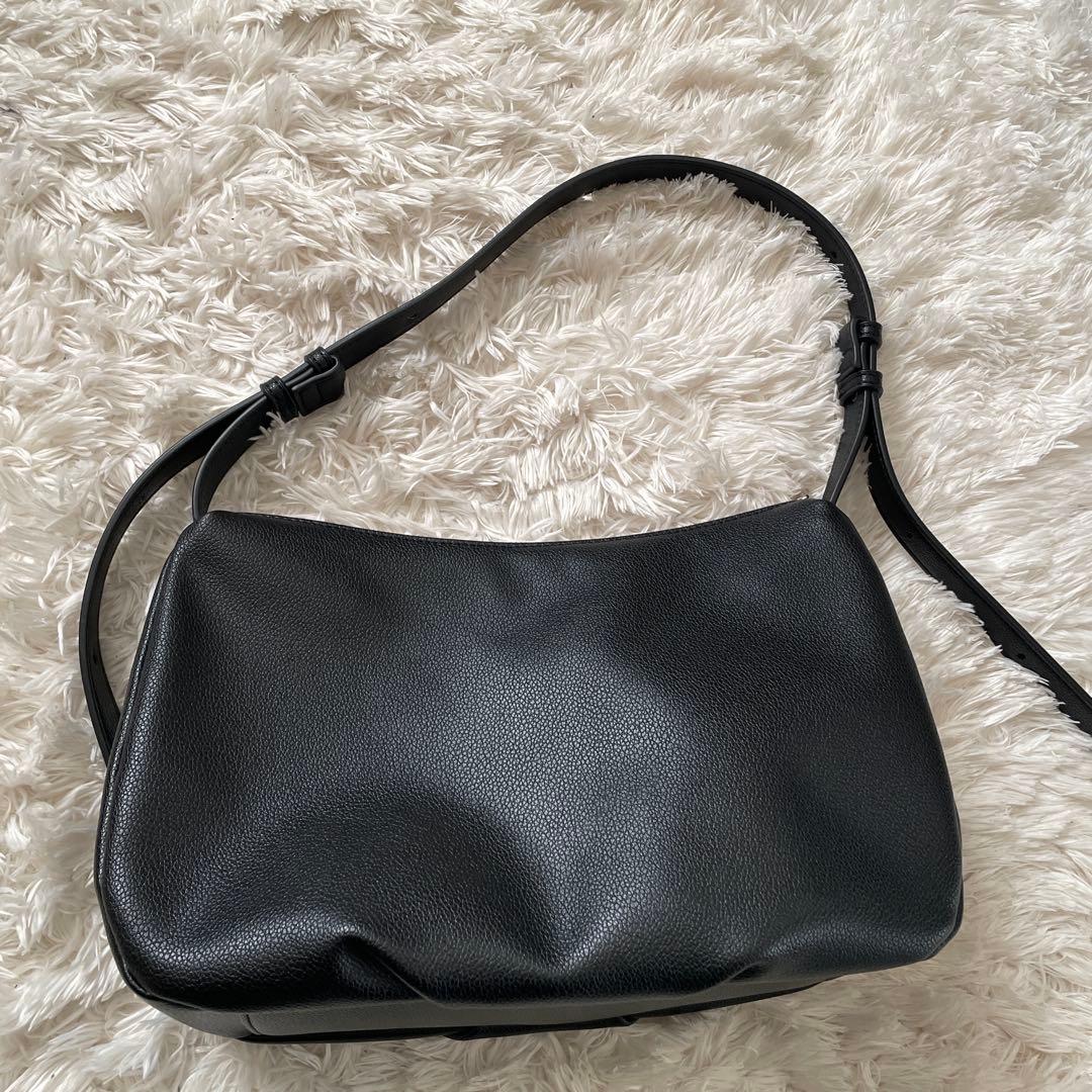 【macoto×EFOLE コラボ】 2way ショルダーバッグ　efole 黒