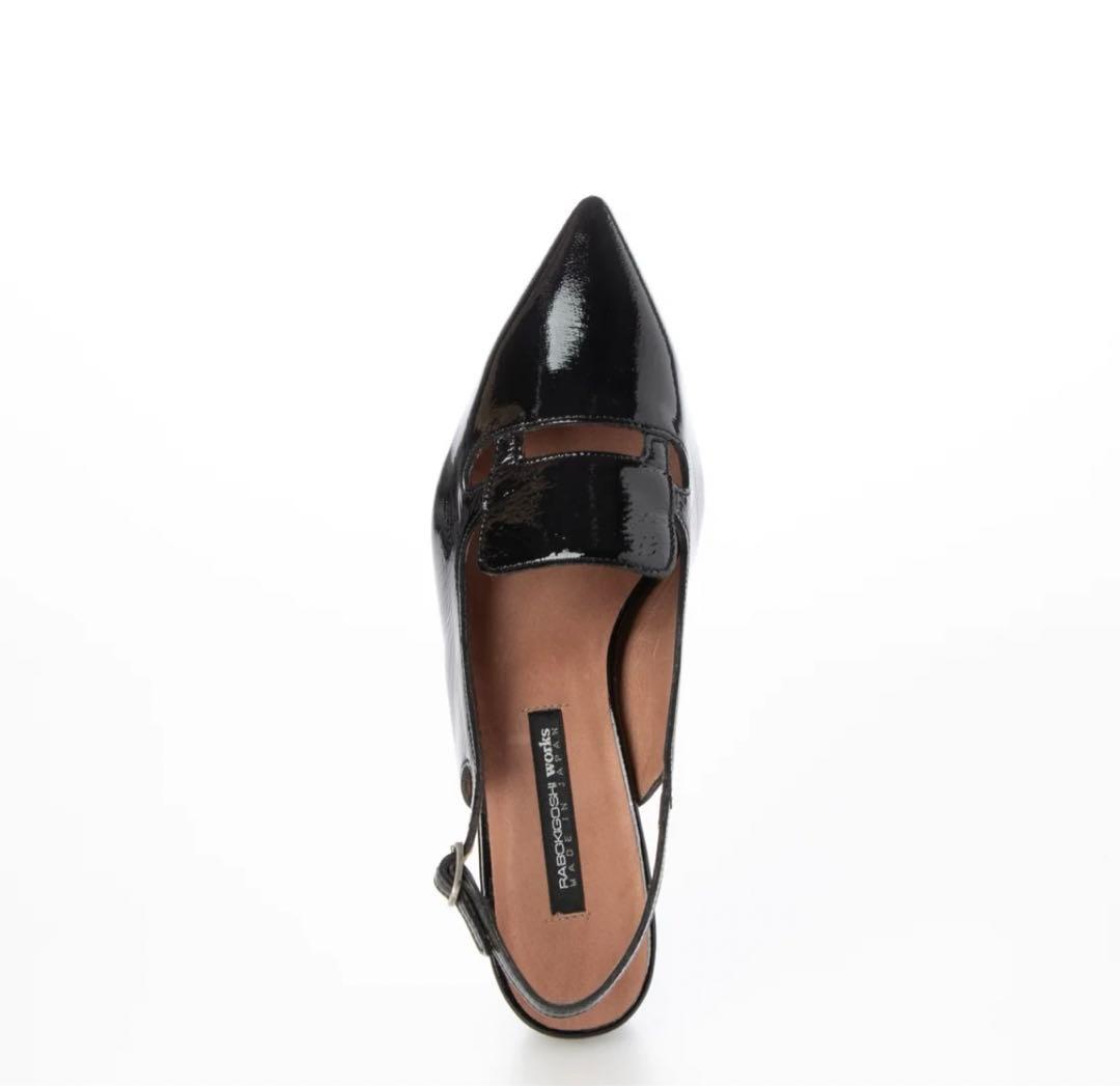 美品　RABOKIGOSHI works ストラップ付きパンプス　24.5