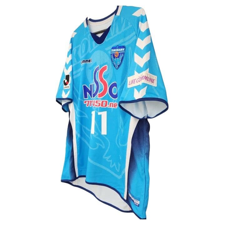 2005 横浜FC　三浦知良　hummelオフィシャルユニフォーム