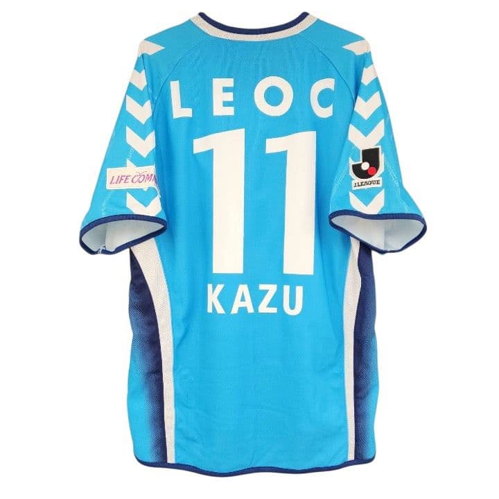 2005 横浜FC　三浦知良　hummelオフィシャルユニフォーム