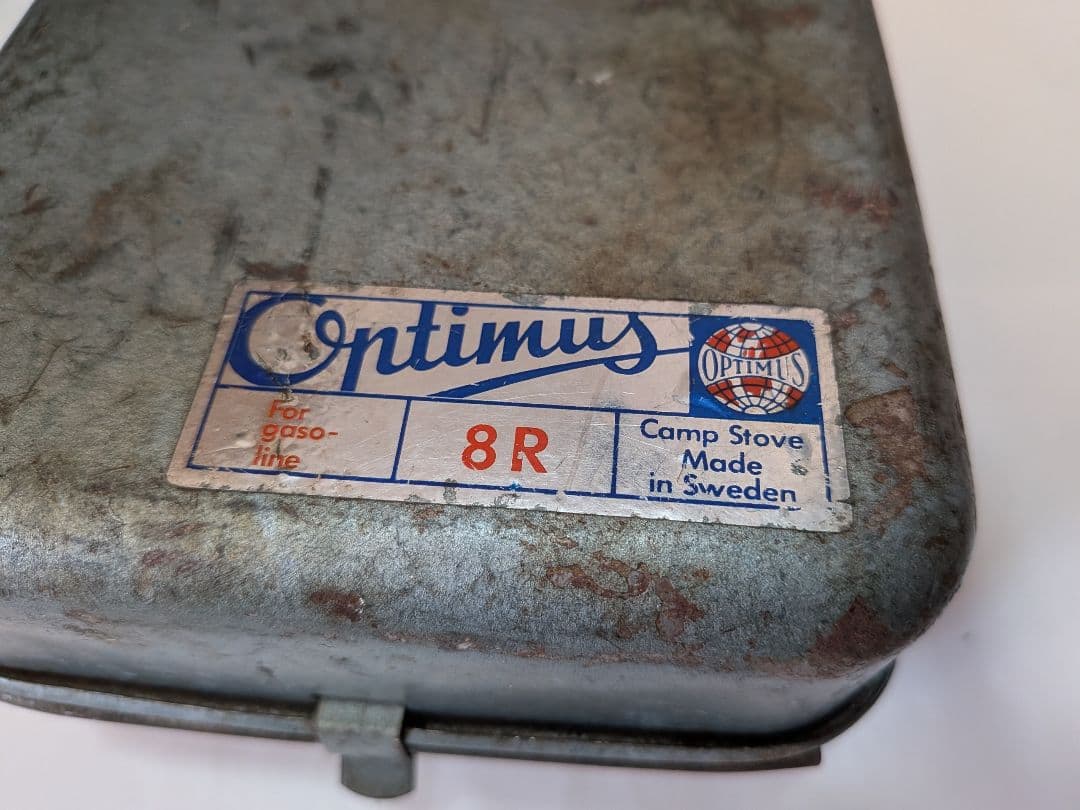 オプティマス8R　おまけ付:パッキン、フューエルファネル、白熊印固形燃料空き缶付