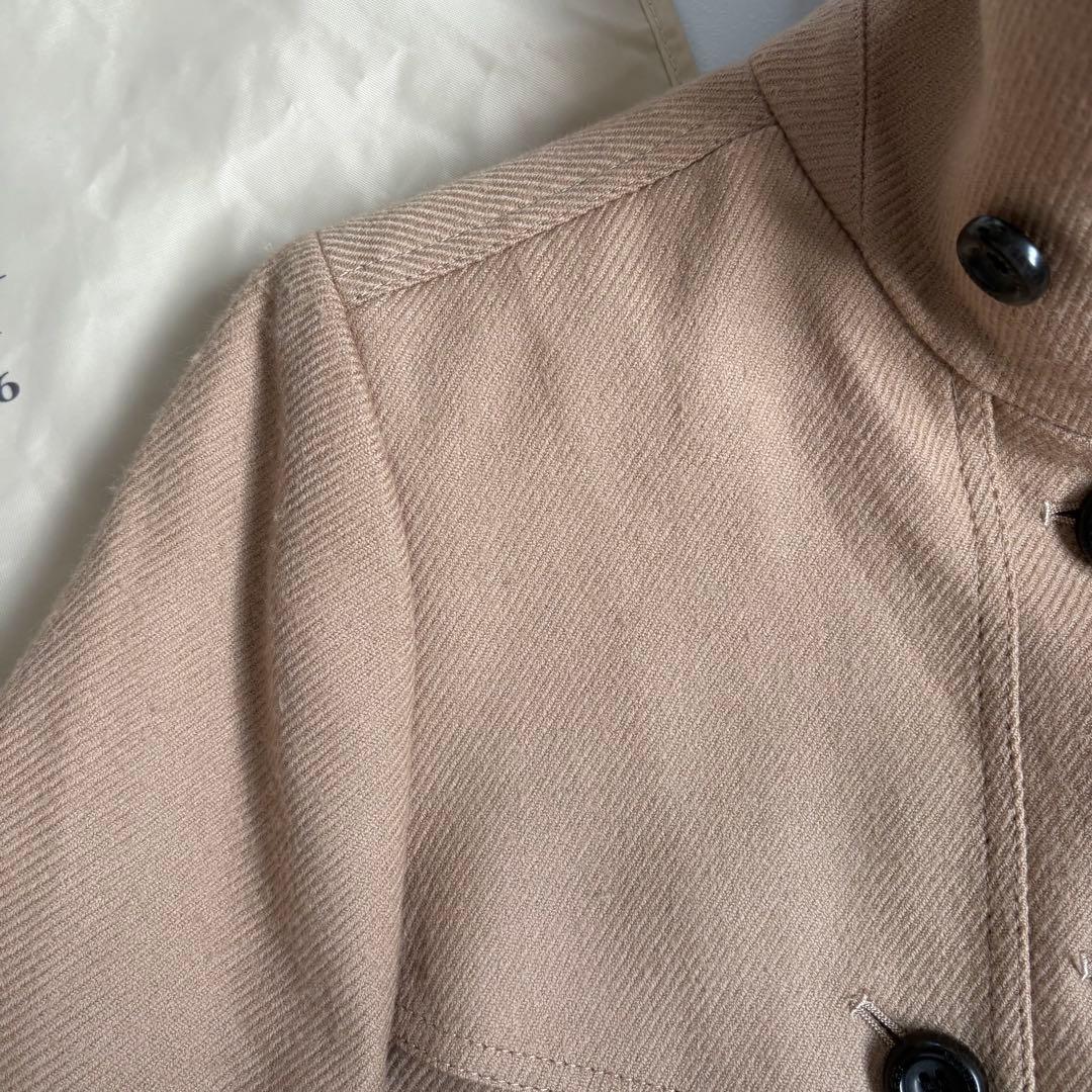 大きいサイズ3L◆バーバリーロンドン シングル ピーコート シャドーチェック