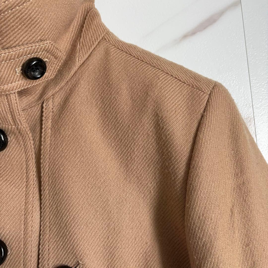 大きいサイズ3L◆バーバリーロンドン シングル ピーコート シャドーチェック