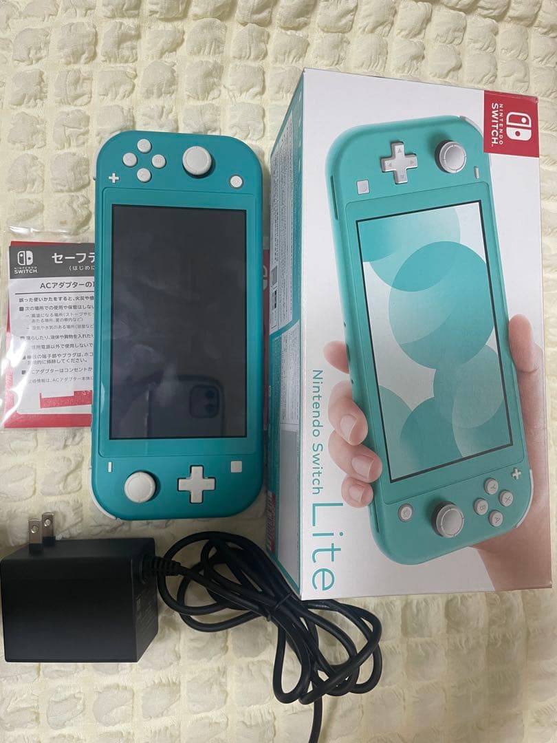 Nintendo Switch Lite ターコイズ 本体（箱、充電器込み）
