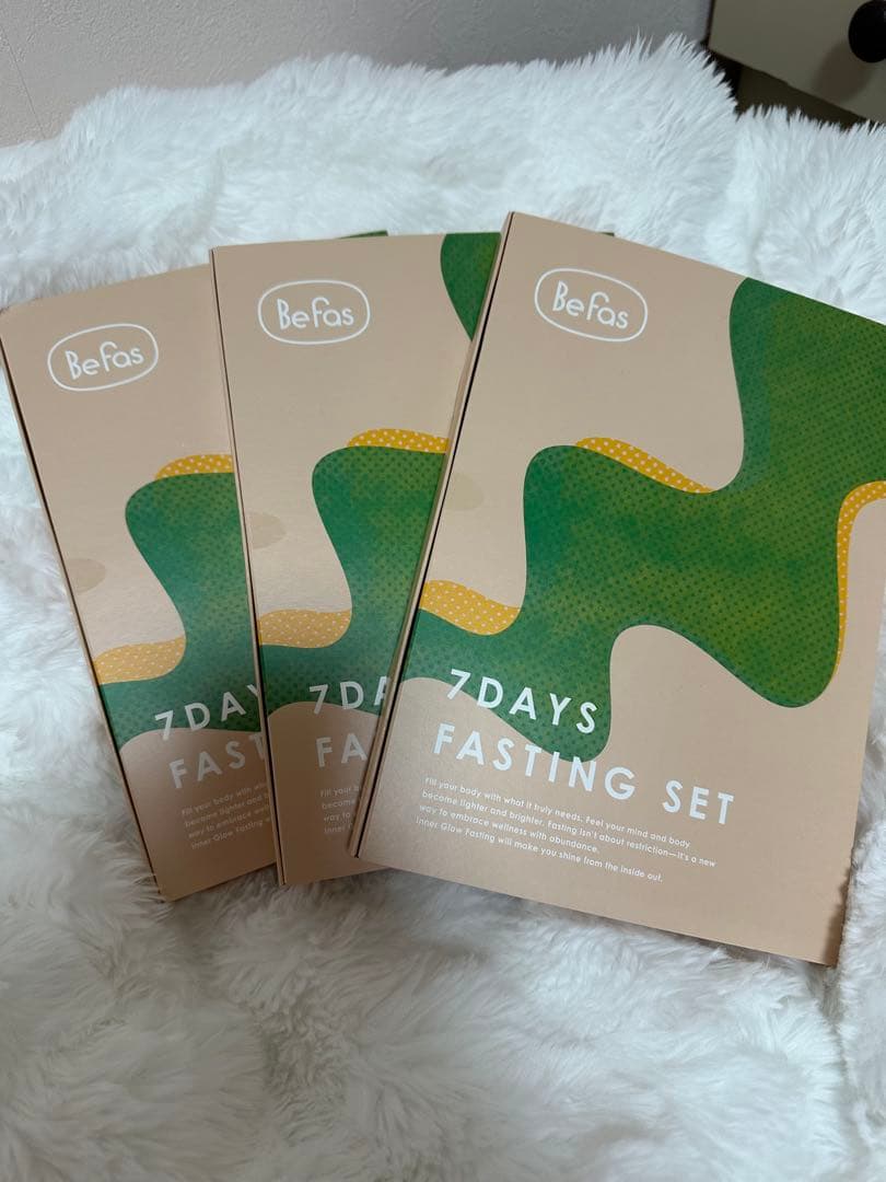 Befas ビーファス 7Days Fasting Set 3箱(未開封)