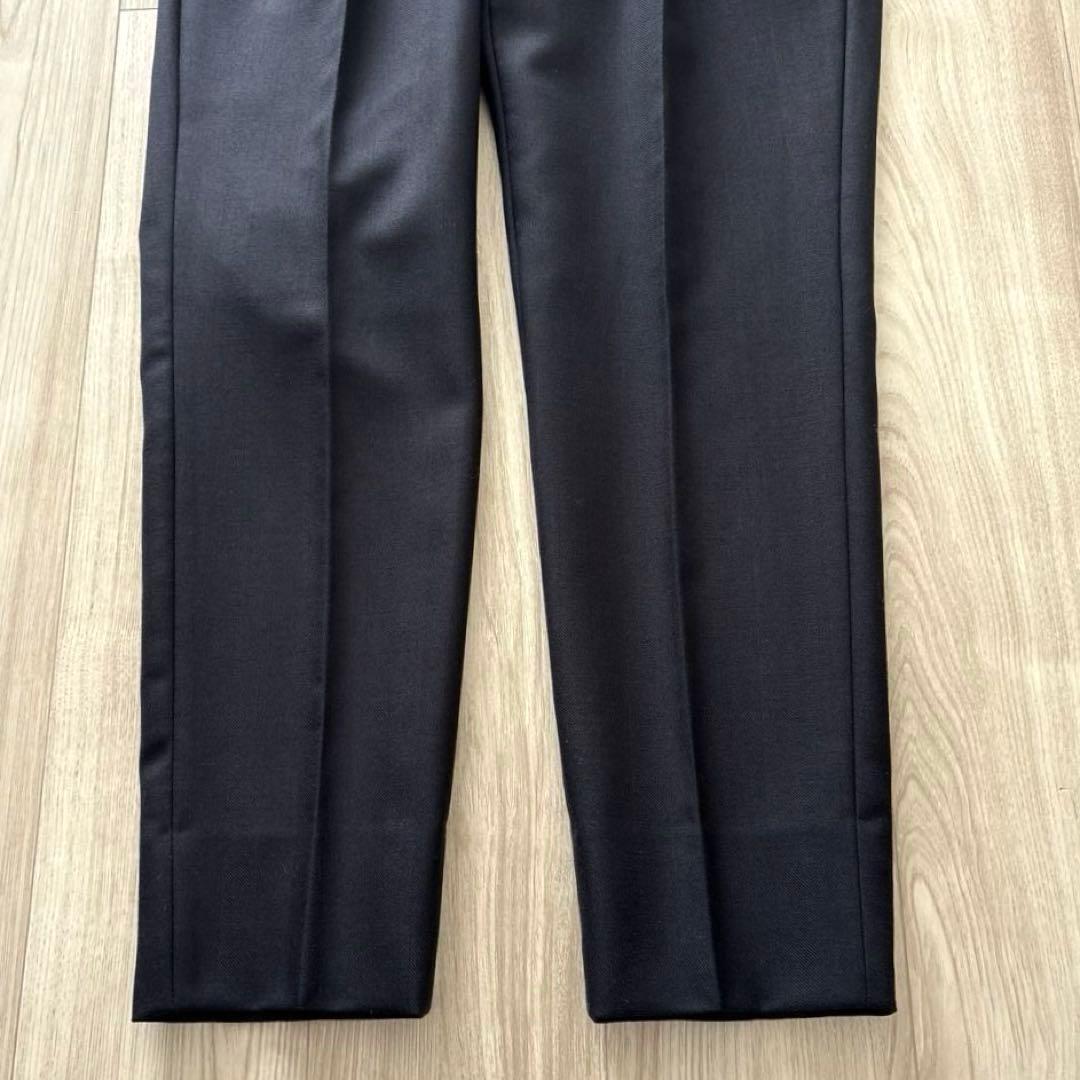 【美品】PT TORINO スラックス ネイビー 48 L ヘリンボーン 春秋冬