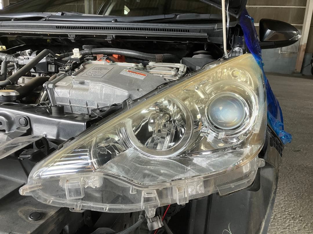 【nhp10】アクア前期　純正ヘッドライト 左右セット