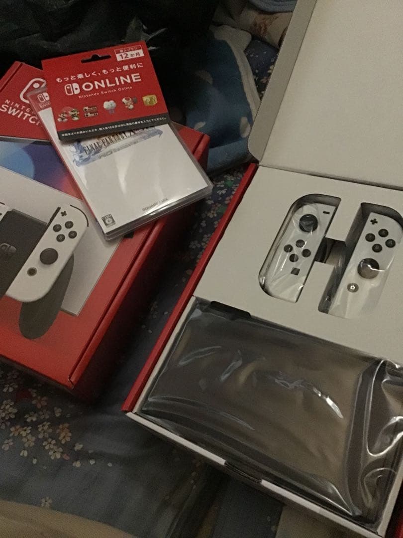 ニンテンドーSwitch 開封済み　オプションノンライン12年付き