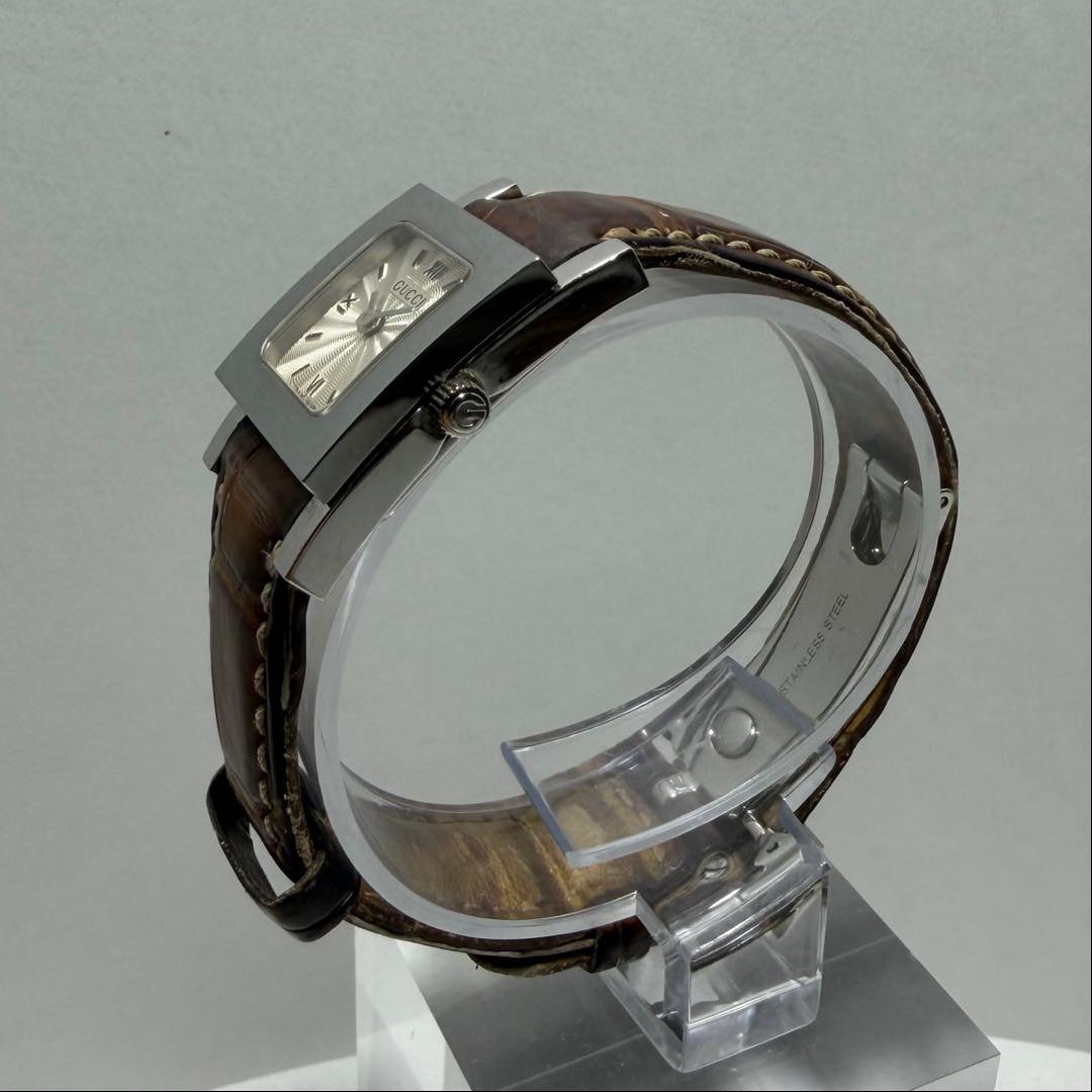 【稼働/新品電池】グッチ 腕時計 7900P ヴィンテージ スクエア SWISS