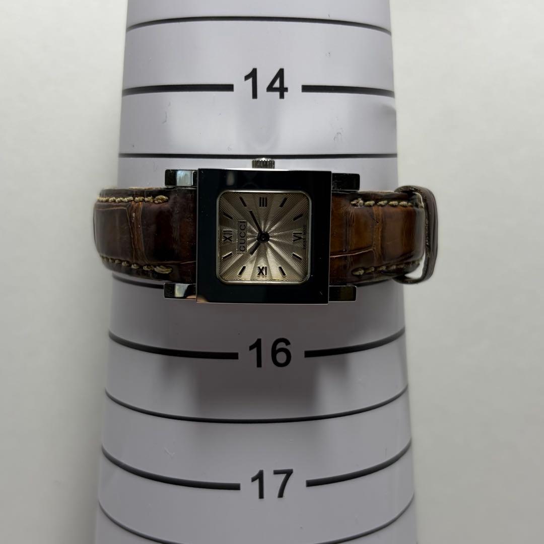 【稼働/新品電池】グッチ 腕時計 7900P ヴィンテージ スクエア SWISS