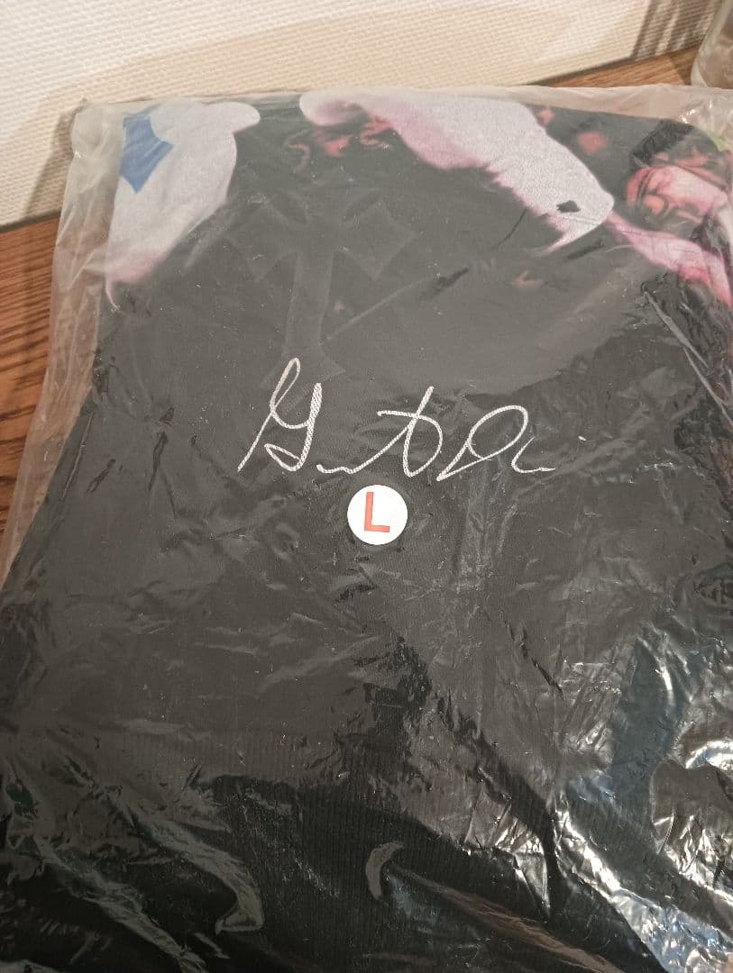 デービス　裏起毛パーカー　新品 サイン入りChrome Hearts style