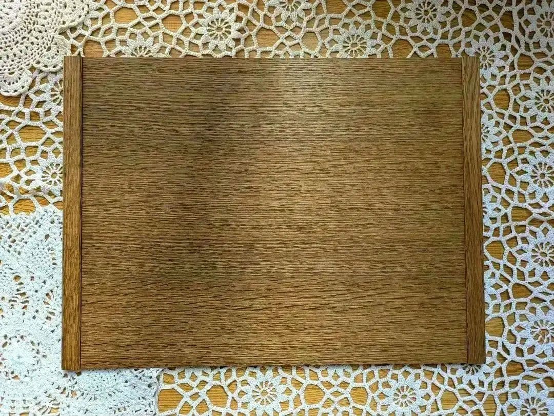 ✾鹿児島睦✾【２個セット】木製ナチュラル御膳・おぼん・プレート