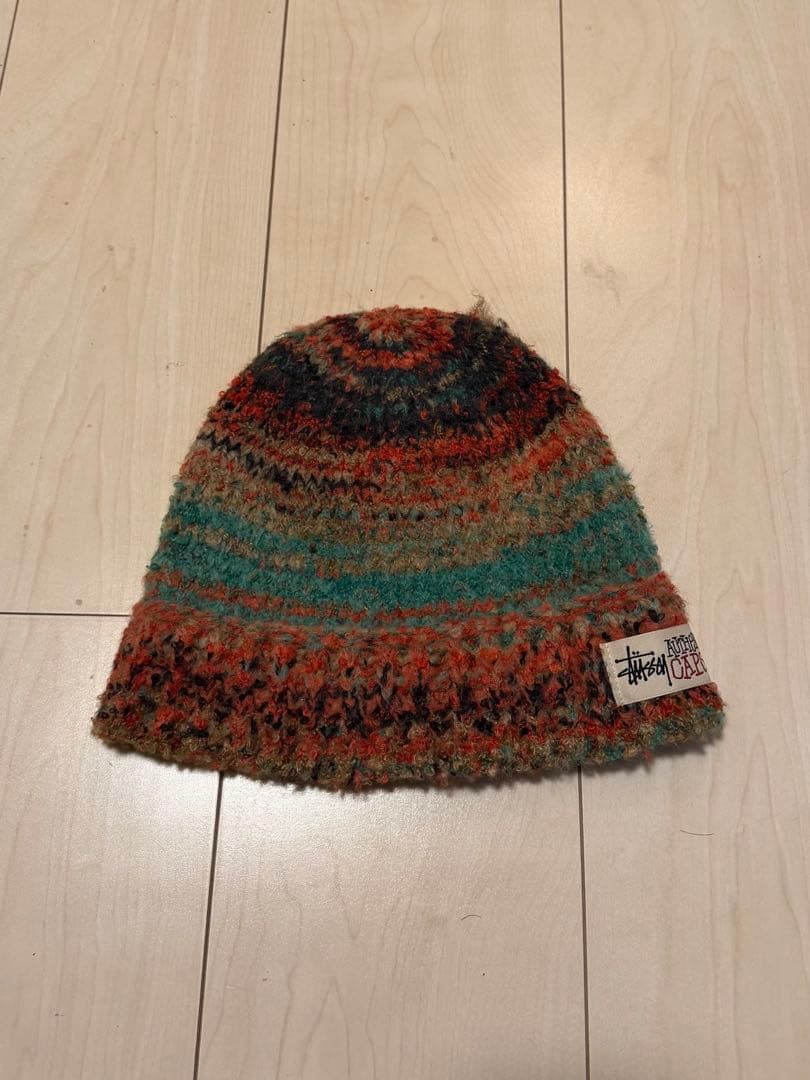 即完アイテム！STUSSY SKULLCAP TEXTURED YARN