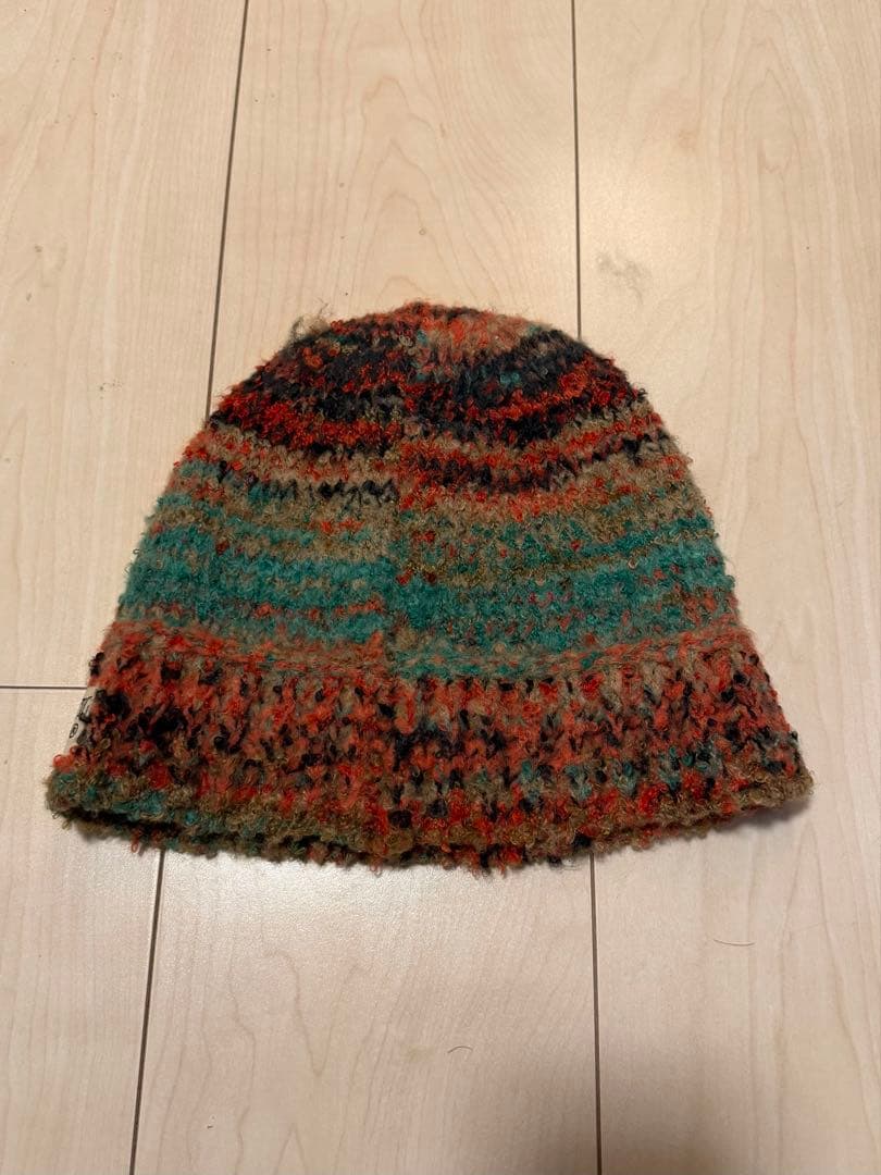 即完アイテム！STUSSY SKULLCAP TEXTURED YARN