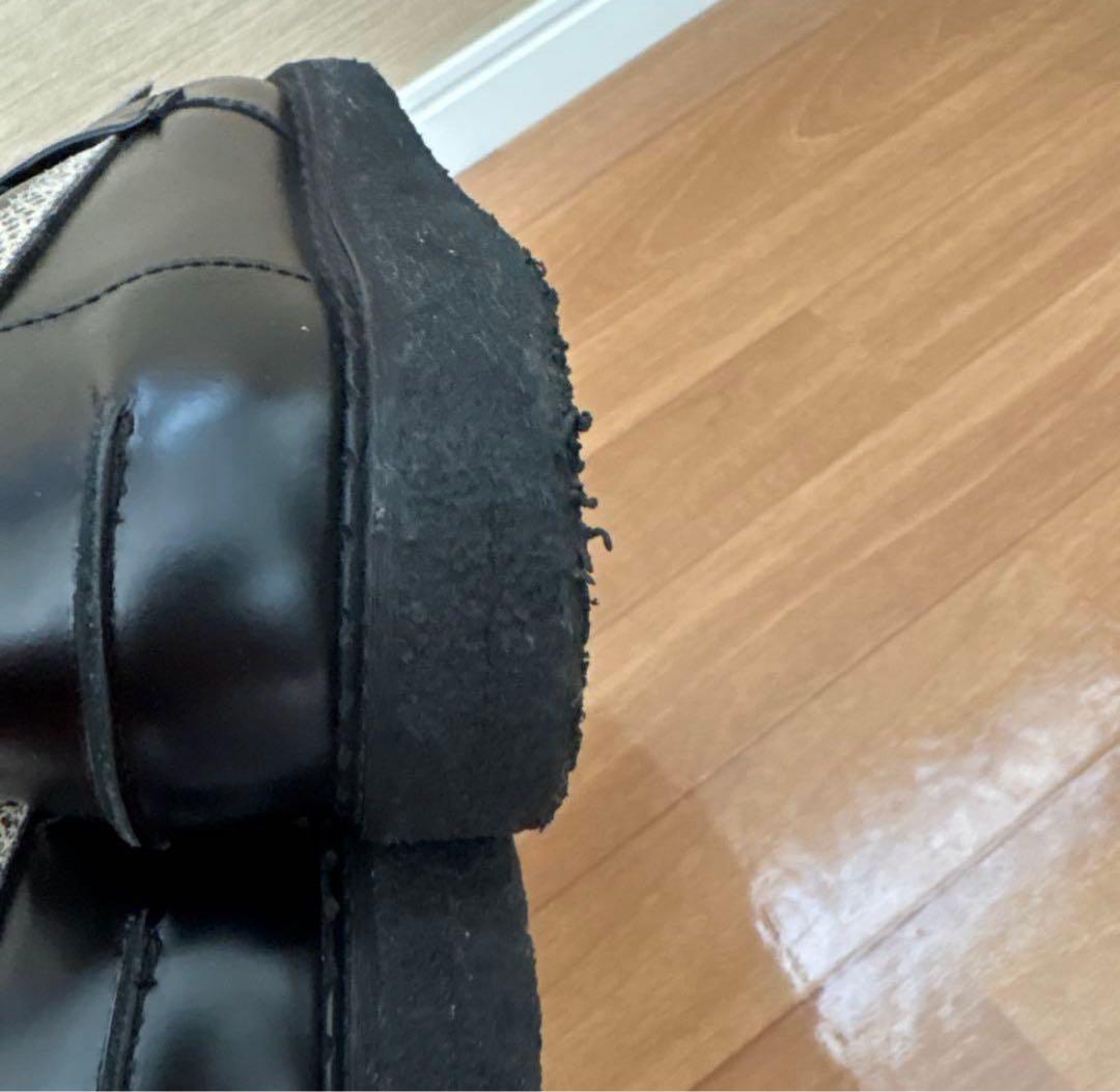 FRED PERRY × E COX タッセルローファー