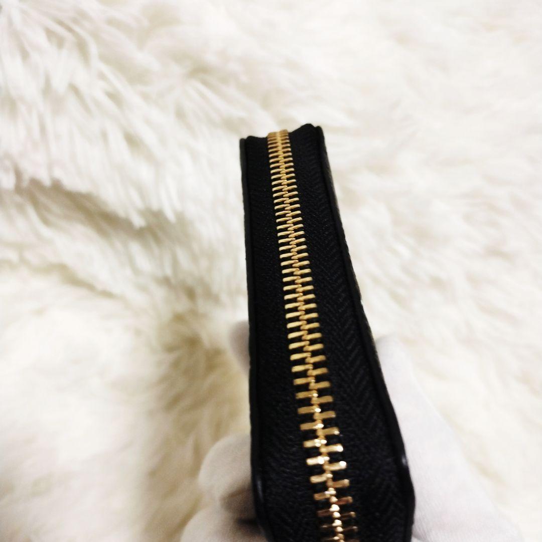 カステルバジャック 牛革 ２つ折り財布 ラウンドファスナー コンパクト財布