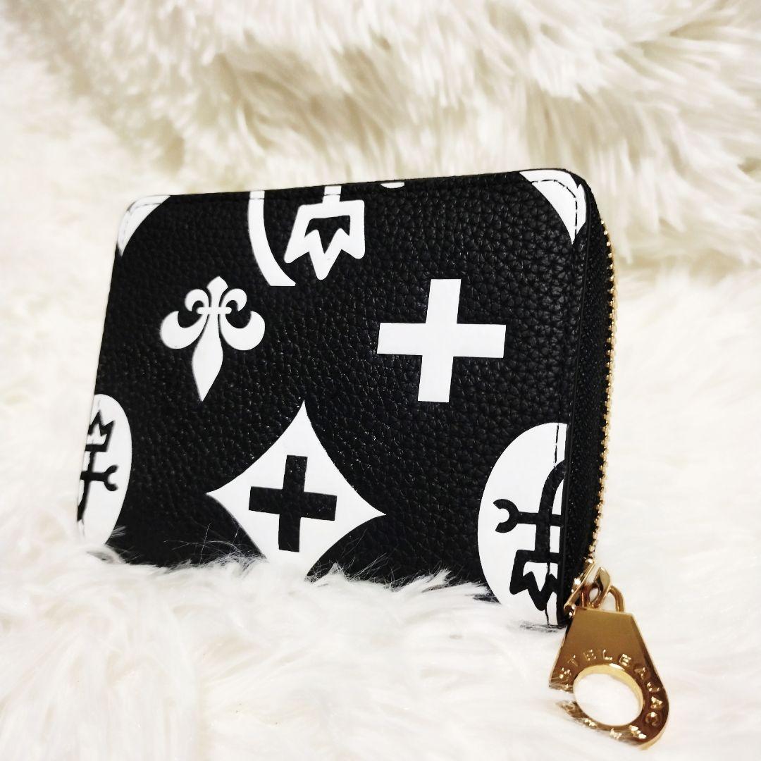 カステルバジャック 牛革 ２つ折り財布 ラウンドファスナー コンパクト財布