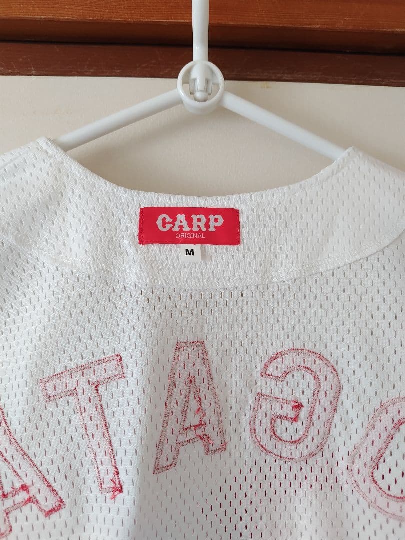 最終価格【限定品アレンジ】広島東洋カープ 復刻ユニフォーム#9 緒方孝市さん M