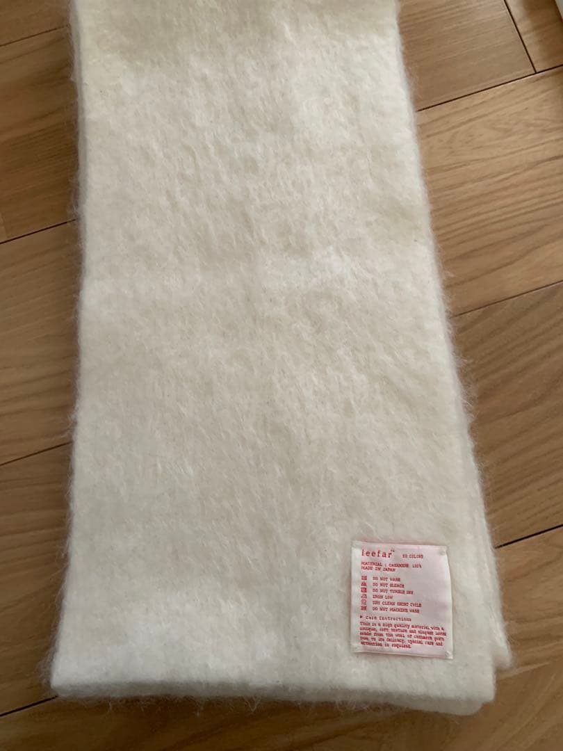 Ieefar MUFFLER M (Opal White) マフラー