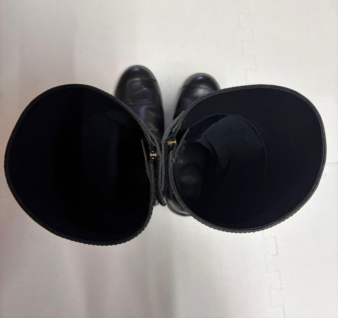 ワイルドウィング　ホーク　WWM012ブラックロングバイクブーツ