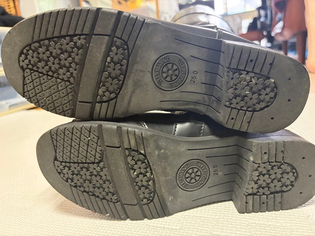 ワイルドウィング　ホーク　WWM012ブラックロングバイクブーツ