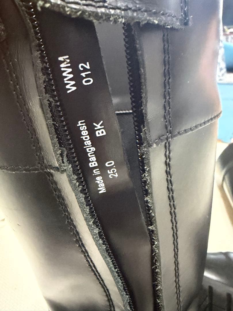 ワイルドウィング　ホーク　WWM012ブラックロングバイクブーツ